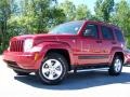 2010 Inferno Red Crystal Pearl Jeep Liberty Sport 4x4  photo #5