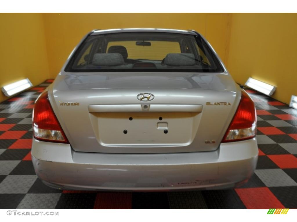 2001 Elantra GLS - Pewter / Gray photo #5