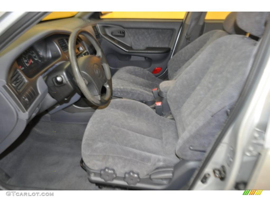 2001 Elantra GLS - Pewter / Gray photo #11