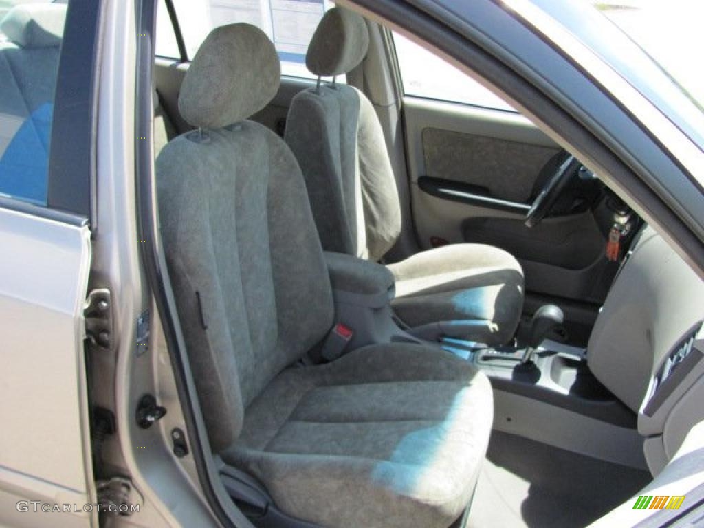 2001 Elantra GLS - Champagne / Beige photo #6