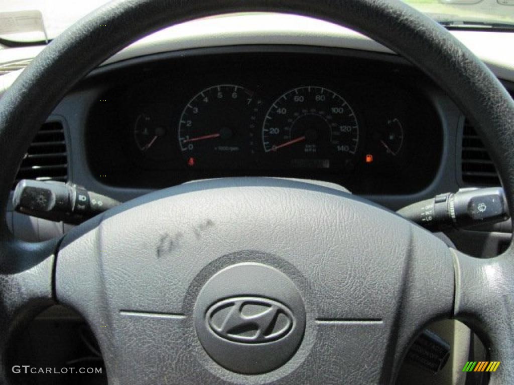 2001 Elantra GLS - Champagne / Beige photo #16