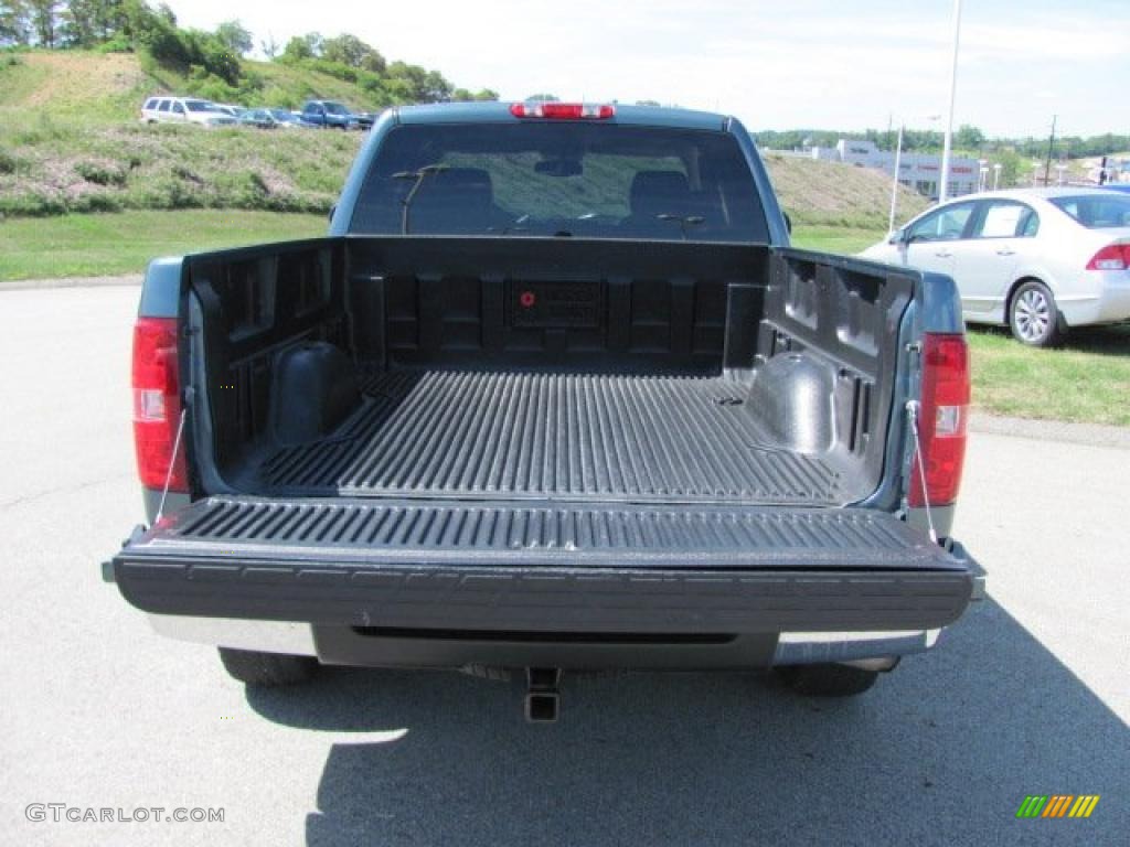 2008 Silverado 1500 Z71 Extended Cab 4x4 - Blue Granite Metallic / Ebony photo #3