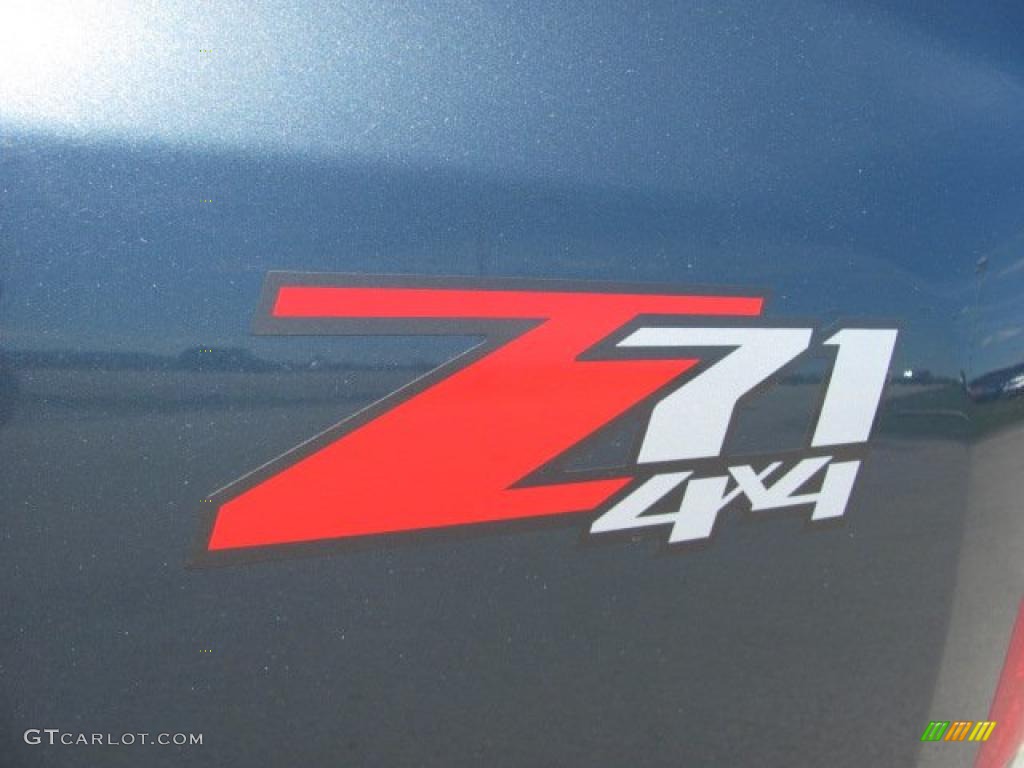 2008 Silverado 1500 Z71 Extended Cab 4x4 - Blue Granite Metallic / Ebony photo #11