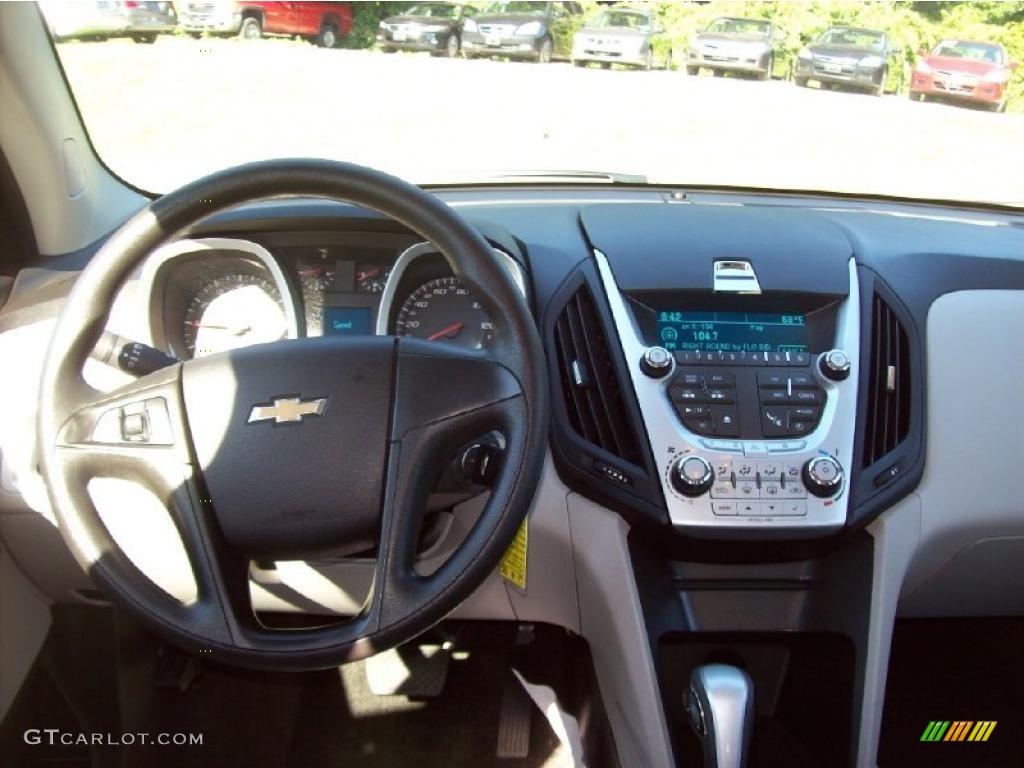 2010 Equinox LS AWD - Black / Jet Black/Light Titanium photo #5