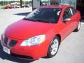 2007 Crimson Red Pontiac G6 V6 Sedan  photo #2