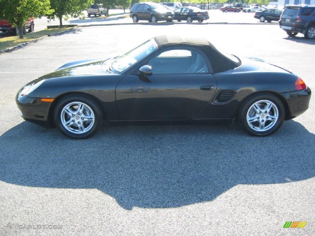 1997 Boxster  - Black Metallic / Graphite Grey photo #2