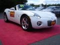 2008 Pure White Pontiac Solstice Roadster  photo #3