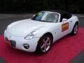 2008 Pure White Pontiac Solstice Roadster  photo #9