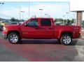 2008 Fire Red GMC Sierra 1500 SLE Crew Cab 4x4  photo #2