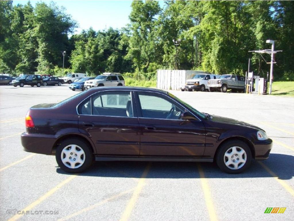 2000 Honda civic vintage plum pearl #4