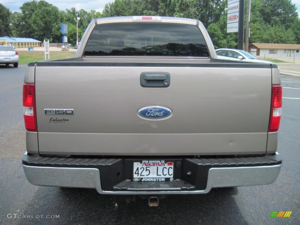 2006 F150 XLT SuperCrew - Arizona Beige Metallic / Tan photo #6