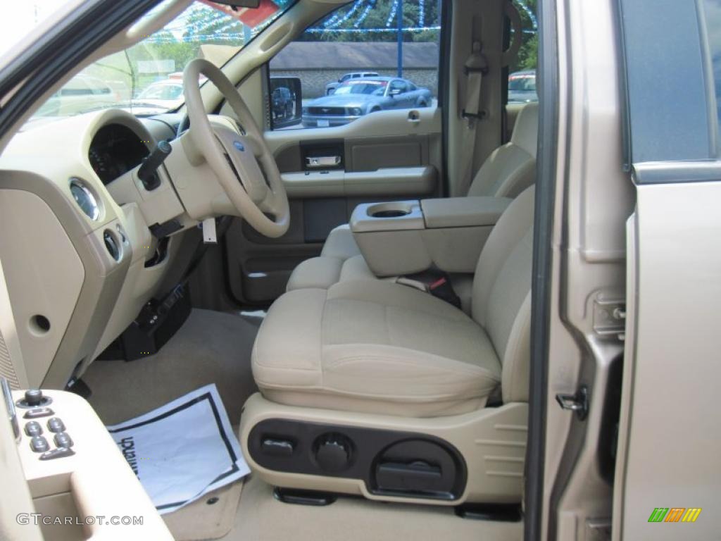 2006 F150 XLT SuperCrew - Arizona Beige Metallic / Tan photo #8