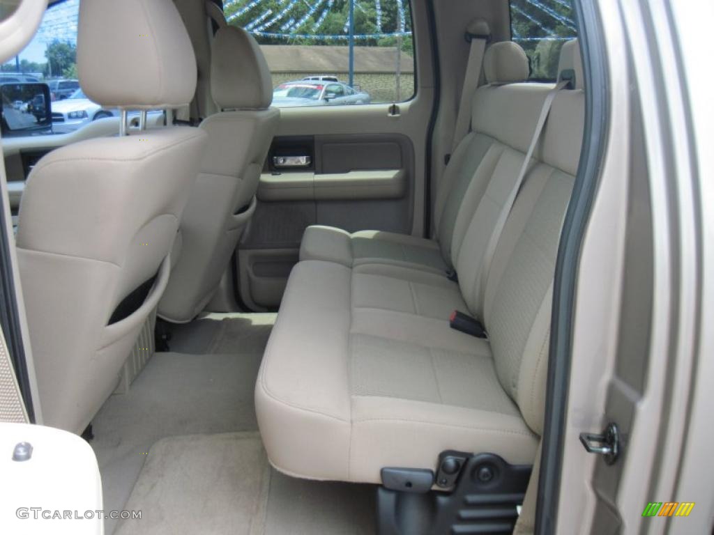 2006 F150 XLT SuperCrew - Arizona Beige Metallic / Tan photo #9
