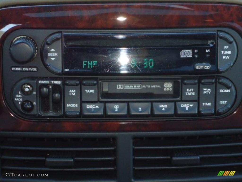 2002 Grand Cherokee Limited 4x4 - Patriot Blue Pearlcoat / Sandstone photo #12