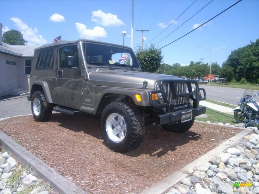 2005 Wrangler Unlimited 4x4 - Light Khaki Metallic / Khaki photo #7