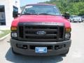 Red - F250 Super Duty XL Regular Cab 4x4 Chassis Photo No. 4