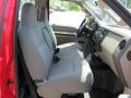 Red - F250 Super Duty XL Regular Cab 4x4 Chassis Photo No. 9