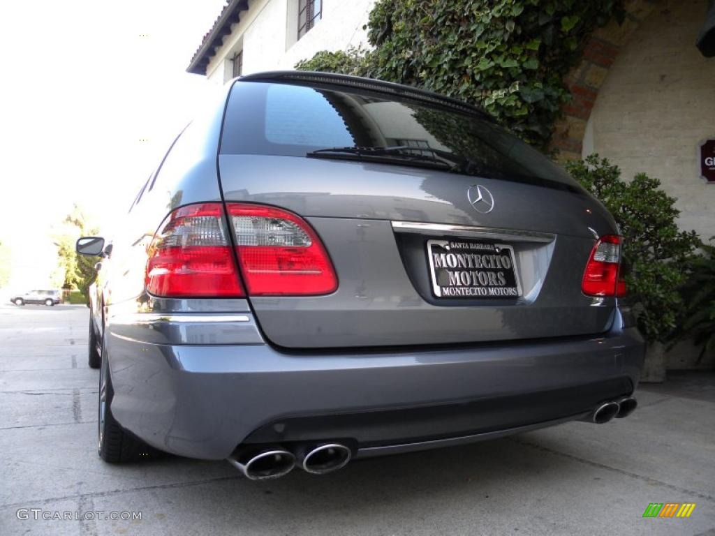 2008 E 63 AMG Wagon - Flint Grey Metallic / Cashmere photo #8