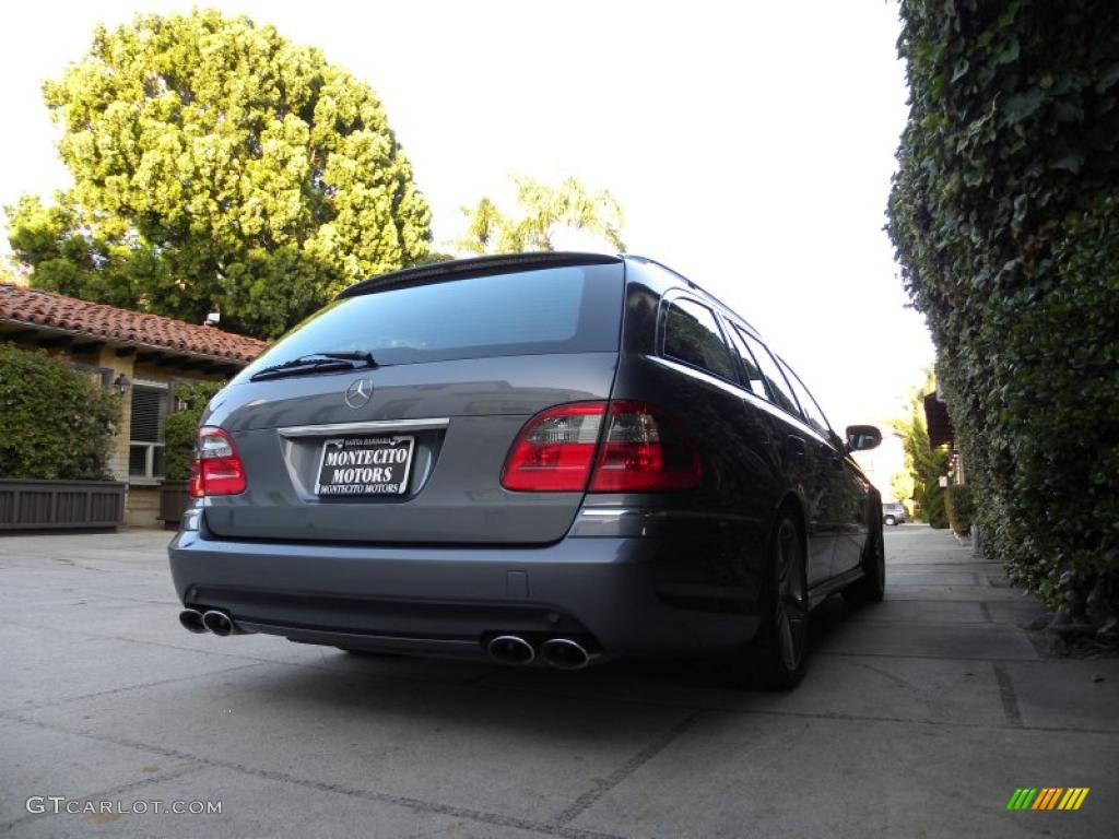 2008 E 63 AMG Wagon - Flint Grey Metallic / Cashmere photo #10