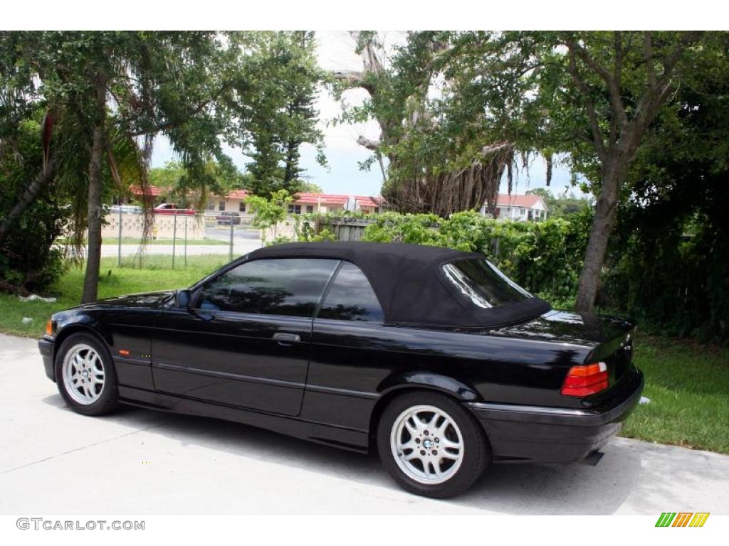 1998 3 Series 328i Convertible - Black II / Black photo #4