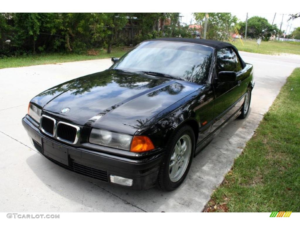 1998 3 Series 328i Convertible - Black II / Black photo #16