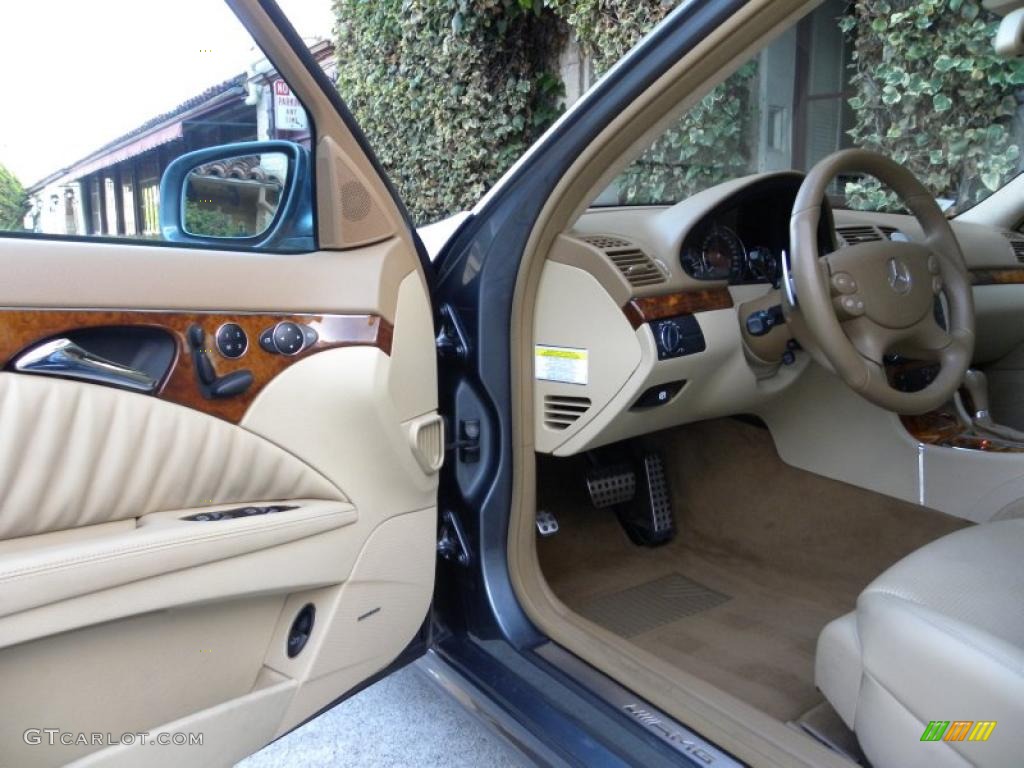 2008 E 63 AMG Wagon - Flint Grey Metallic / Cashmere photo #26