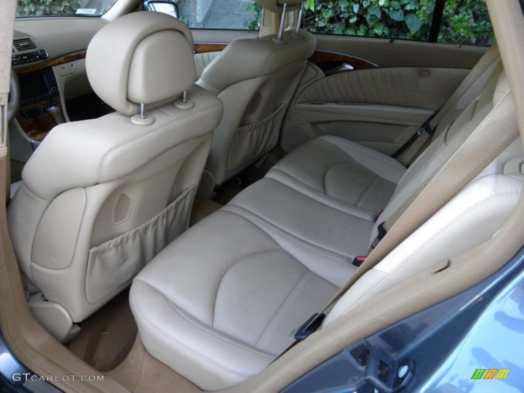 2008 E 63 AMG Wagon - Flint Grey Metallic / Cashmere photo #39