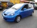 2007 Vivid Blue Pearl Honda Fit   photo #3