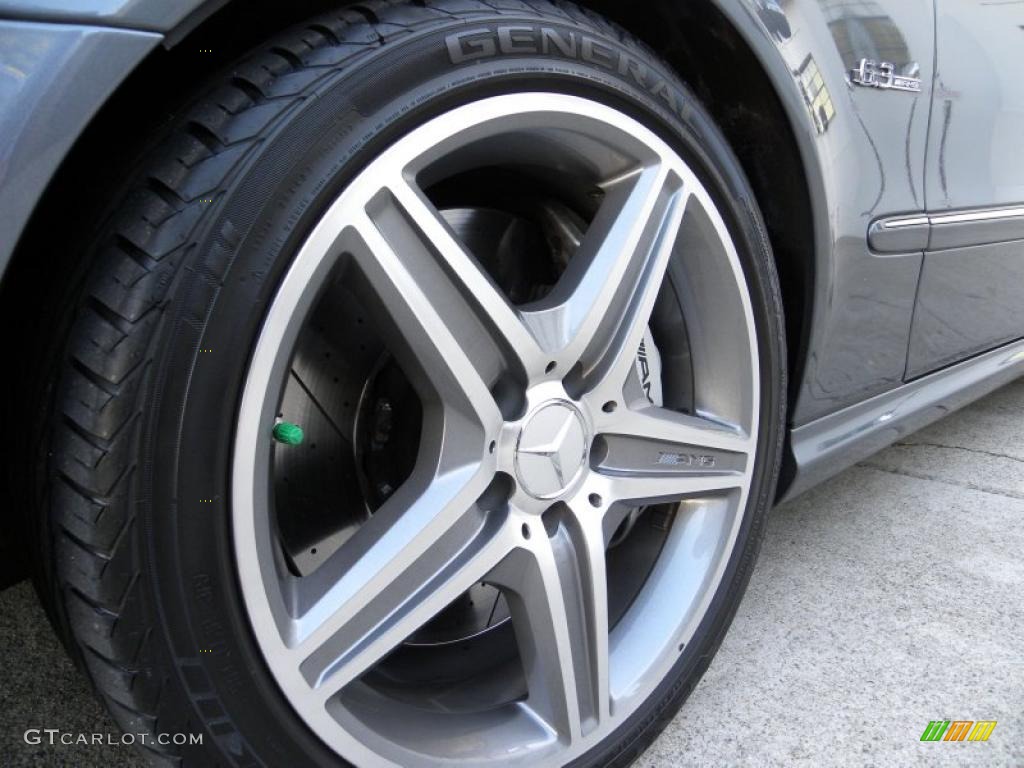 2008 E 63 AMG Wagon - Flint Grey Metallic / Cashmere photo #43