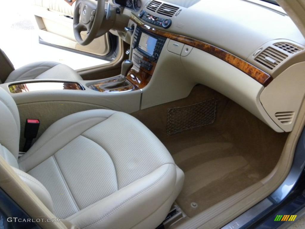 2008 E 63 AMG Wagon - Flint Grey Metallic / Cashmere photo #45