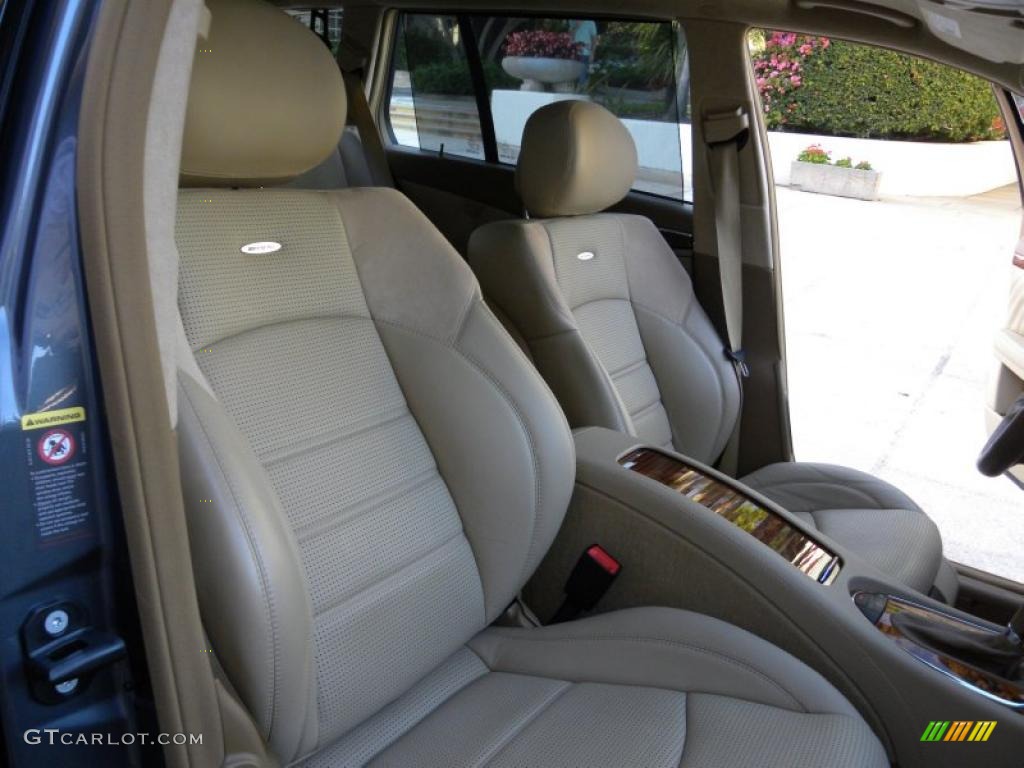 2008 E 63 AMG Wagon - Flint Grey Metallic / Cashmere photo #47