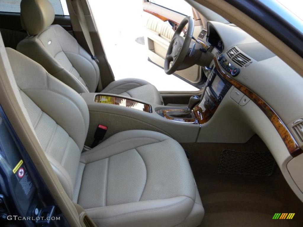 2008 E 63 AMG Wagon - Flint Grey Metallic / Cashmere photo #48