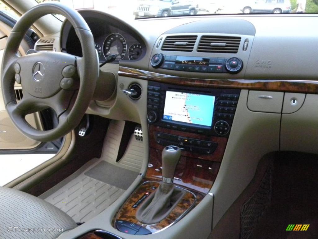 2008 E 63 AMG Wagon - Flint Grey Metallic / Cashmere photo #49