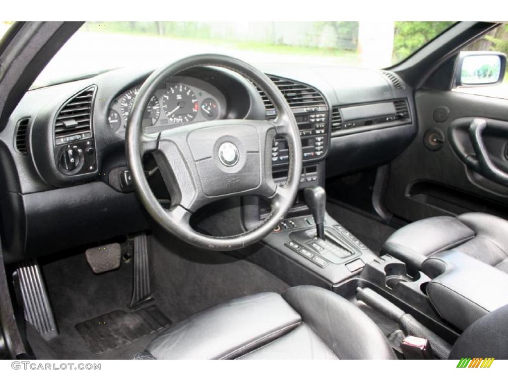 1998 3 Series 328i Convertible - Black II / Black photo #49