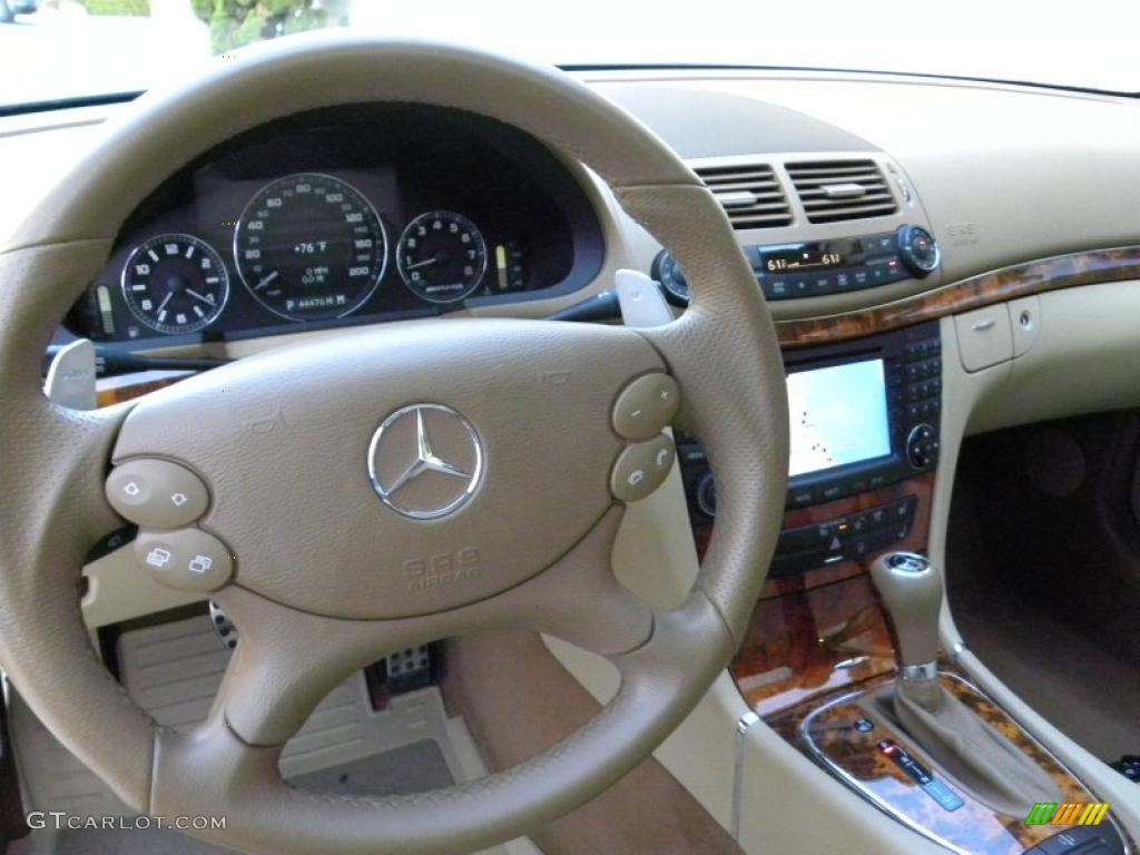 2008 E 63 AMG Wagon - Flint Grey Metallic / Cashmere photo #50