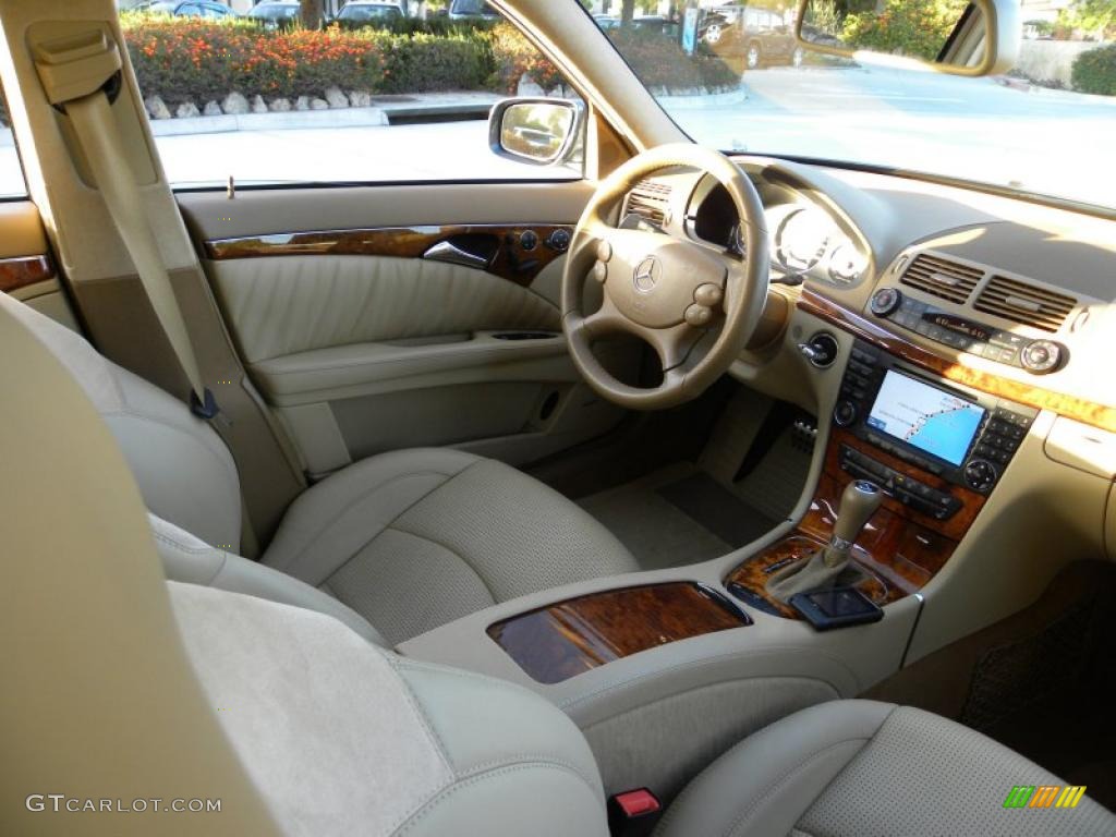 2008 E 63 AMG Wagon - Flint Grey Metallic / Cashmere photo #57