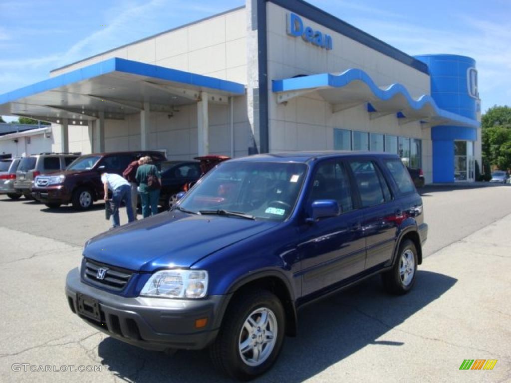 1999 CR-V EX 4WD - Supermarine Blue Pearl / Charcoal photo #1