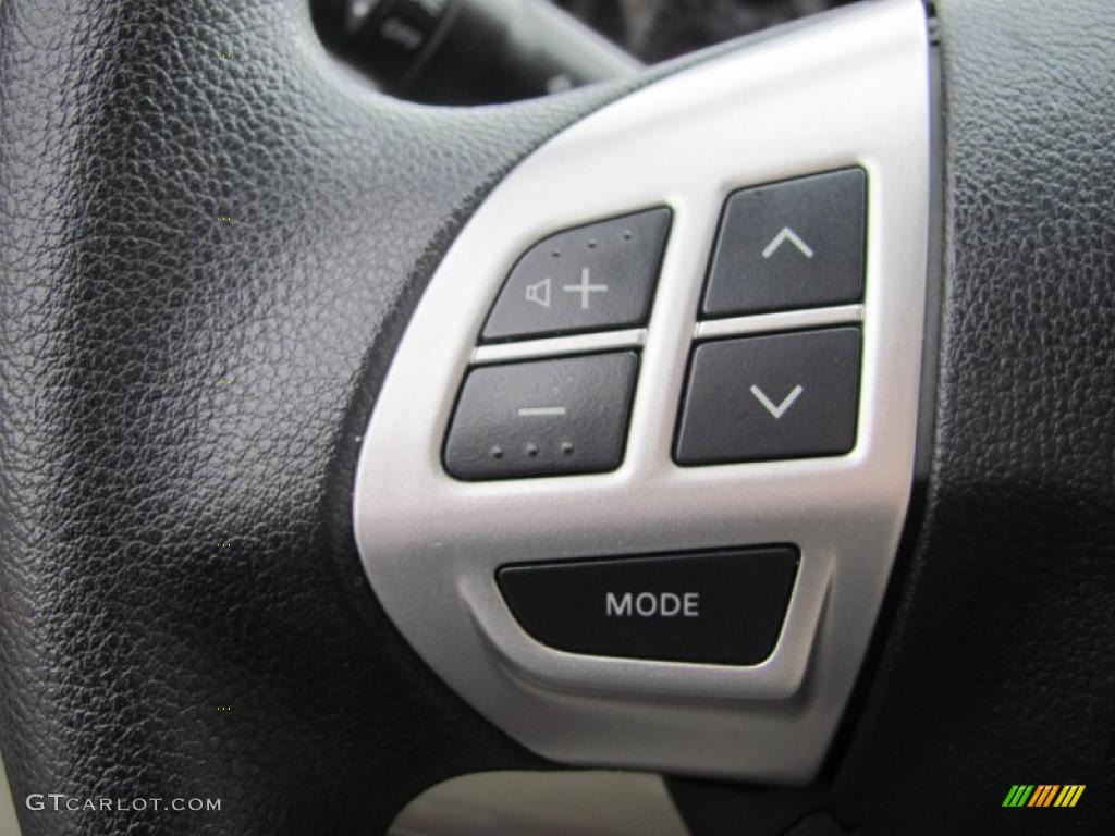 2008 Lancer ES - Black / Beige photo #21