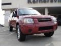 2004 Red Brawn Metallic Nissan Frontier SC Crew Cab 4x4  photo #1