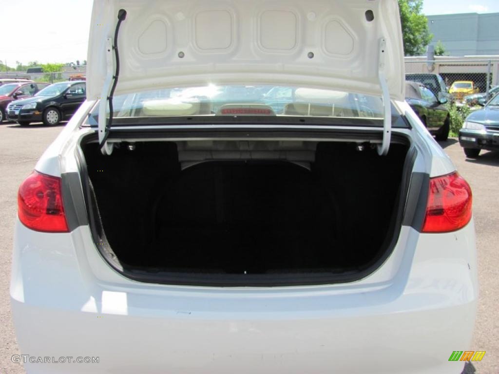 2009 Elantra GLS Sedan - Captiva White / Beige photo #6