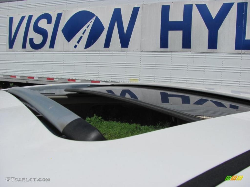2009 Elantra GLS Sedan - Captiva White / Beige photo #9