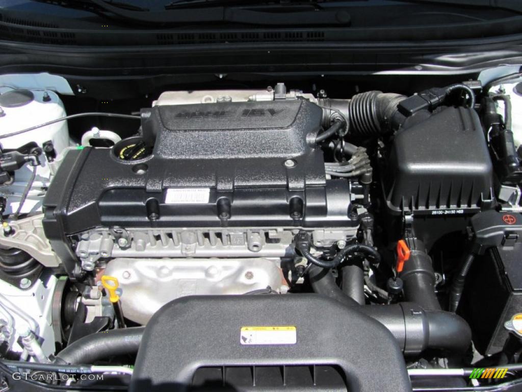 2009 Elantra GLS Sedan - Captiva White / Beige photo #12