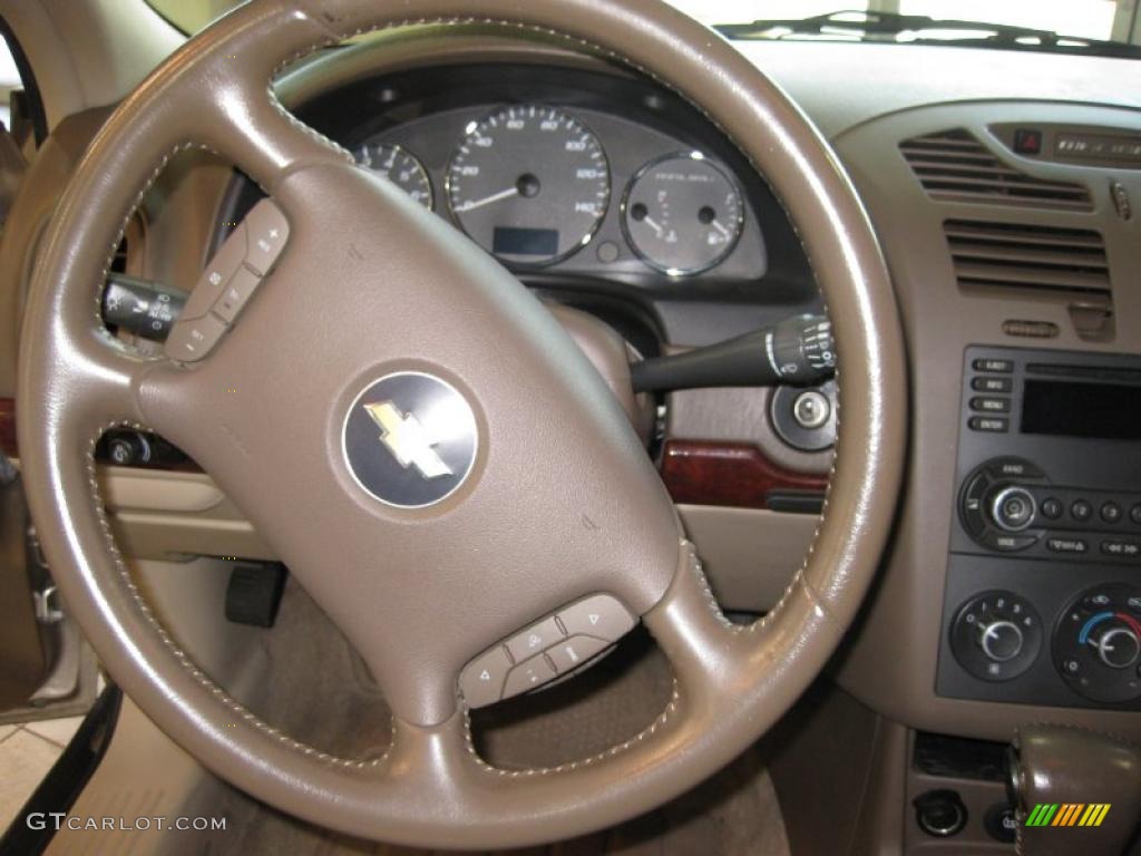 2006 Malibu LT Sedan - Sandstone Metallic / Cashmere Beige photo #17
