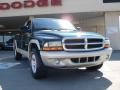 Forest Green Pearl 2002 Dodge Dakota SLT Club Cab