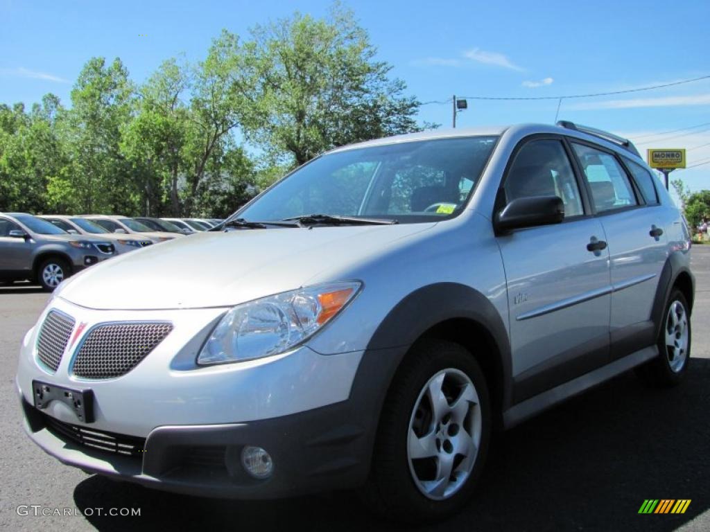 Platinum Silver Pontiac Vibe