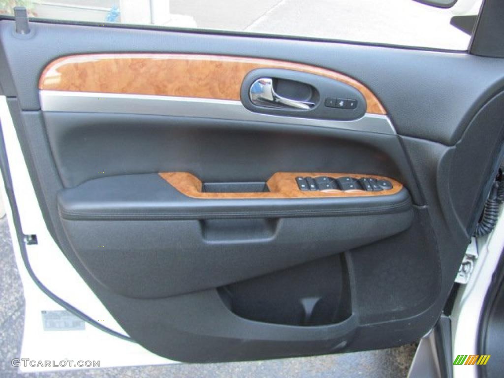 2008 Enclave CXL AWD - White Opal / Ebony/Ebony photo #6