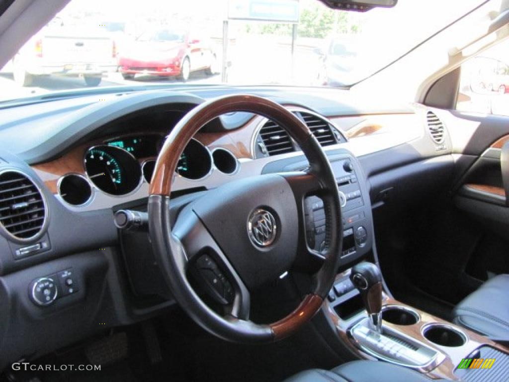 2008 Enclave CXL AWD - White Opal / Ebony/Ebony photo #8