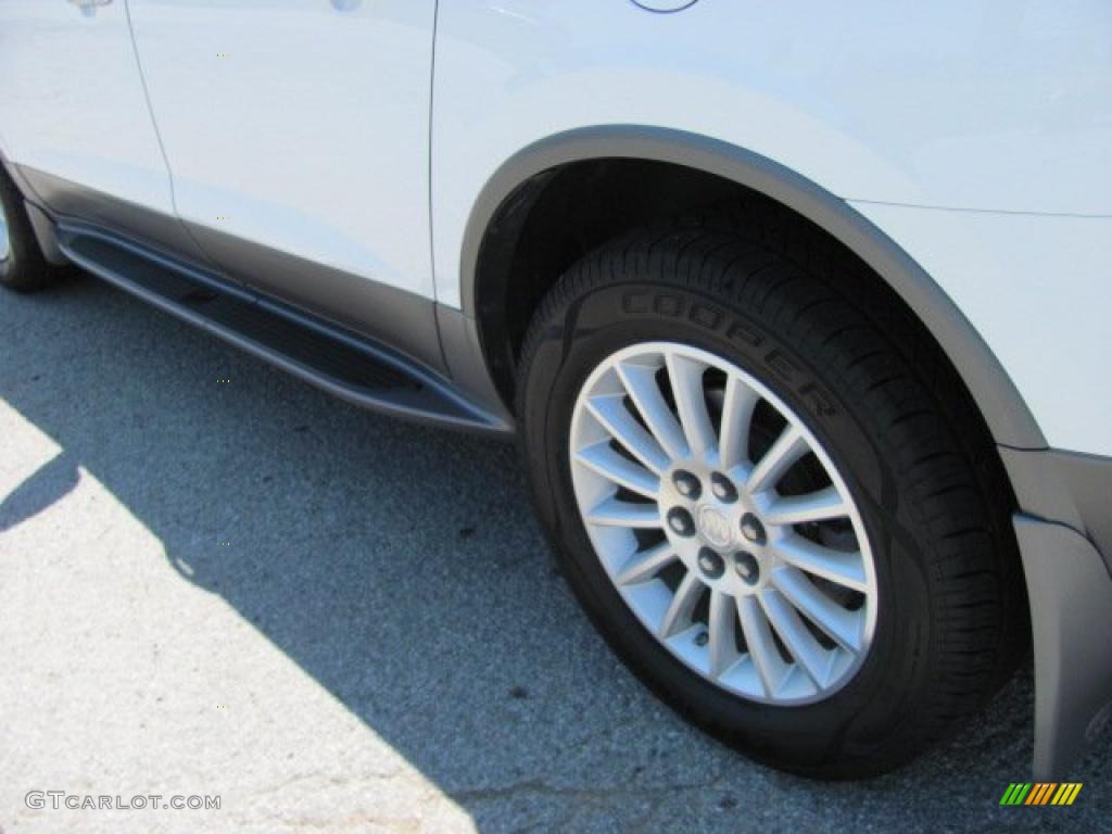 2008 Enclave CXL AWD - White Opal / Ebony/Ebony photo #10