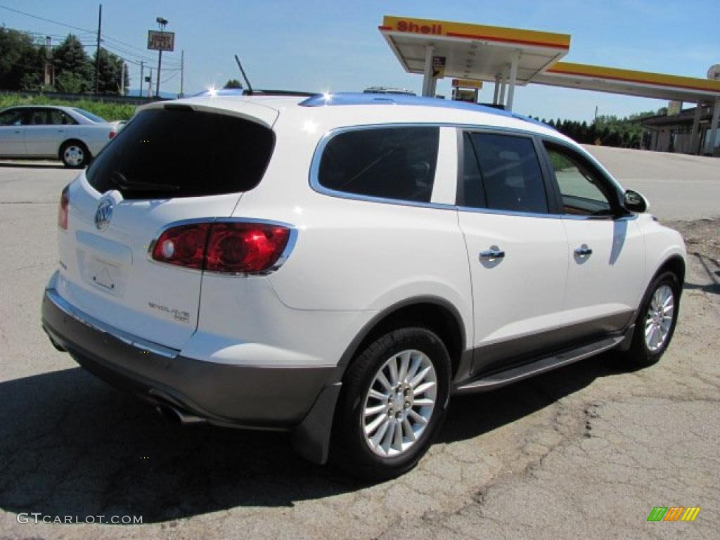 2008 Enclave CXL AWD - White Opal / Ebony/Ebony photo #12