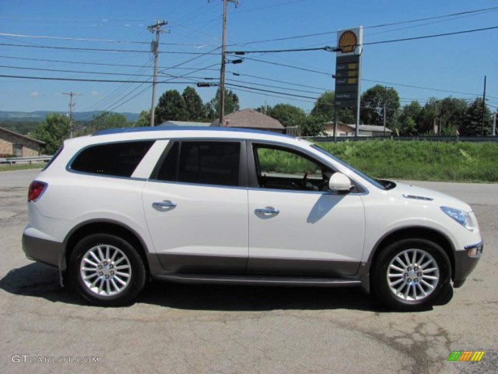 2008 Enclave CXL AWD - White Opal / Ebony/Ebony photo #14